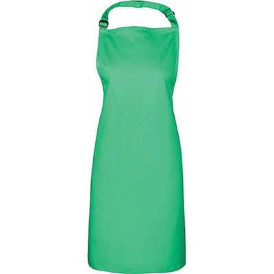 Premier Workwear Klasická zástěra zelená jarní Pantone 355 72x86cm PW150