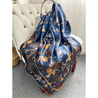 hedvábný šátek noční louka – Zboží Mobilmania