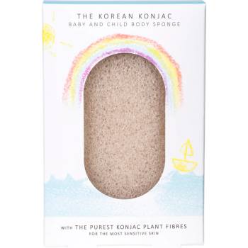 Konjac Sponge Гъба за тяло подходяща за бебета и малки деца (3248)