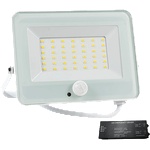 ELMARK Vega 30w led ПРОЖЕКТОР СЪС СЕНЗОР 3000К БЯЛ+ab (98vega30sww/whe)