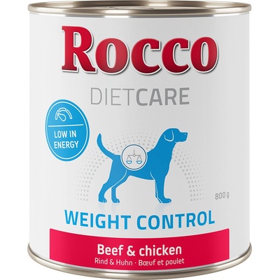 Rocco Diet Care Weight Control hovězí a kuřecí 24 x 800 g