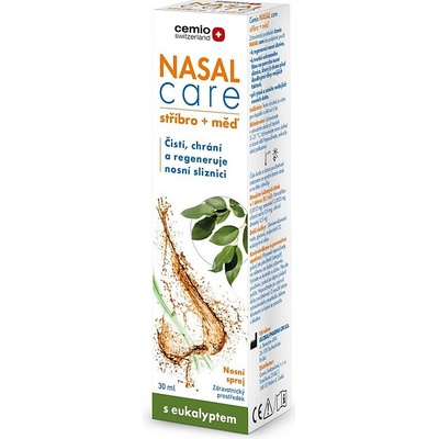 Cemio NASAL care stříbro + měď 30 ml