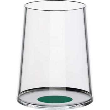 Trebonn Комплект 2 бр кристални чаши за бяло вино Trebonn SplitGlass 2025123, 280 мл, Ø7.3x9 см, Модулна система, Зелен (SplitGass 2025123)