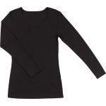 Joha Дамско мериносово термобельо Joha Women's Blouse L/S 85/15 Merino base layer - Black - размер XS (115-1440-0111)