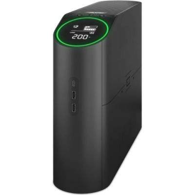 APC Back-UPS Pro 2200VA for Gaming, 230V, Pure Sinewave, LCD, Black, Schuko (BGM2200B-GR)