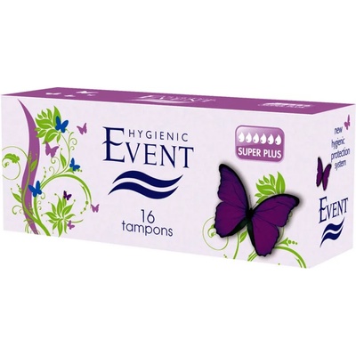 EVENT хигиенни тампони, Super plus, 16 броя