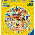 Ravensburger - Puzzle SpongeBob Squarepants round - 500 piese