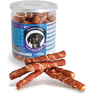 KIDDOG Premium Quality Агнешко стек на бизонова пръчка кутия 200 г