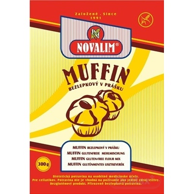 Novalim Muffin v prášku bez lepku 300 g