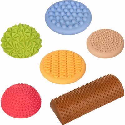 TULLO 605 Senzorická dráha 6 ks pastelová