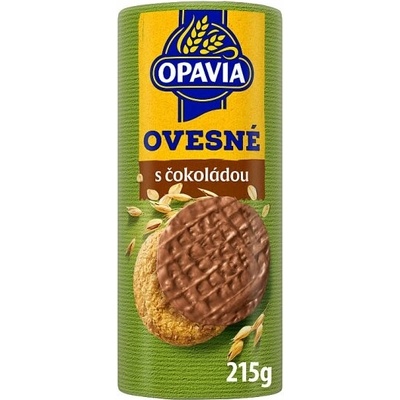 Opavia Ovesné v mliečnej čokoláde Sušienky 215 g