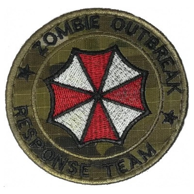 Vyšívaná nášivka Zombie Outbreak Response Team, ARMED PATCHES – Zboží Mobilmania