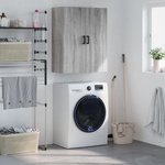 vidaXL Стенен шкаф сив сонома 69, 5x34x90 см (828426)