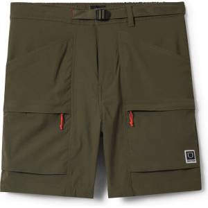 Brixton Мъжки къси панталони Brixton Journey Utility Short Shorts - Dark Olive (012-4042-0211)