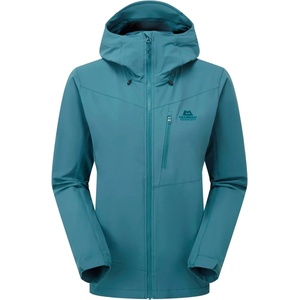 Mountain Equipment Дамско софтшел яке Mountain Equipment Women's Frontier Jacket Softshell jacket - Indian Teal - размер 34 (EU) (103-2535-0211)