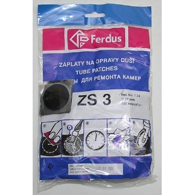 Ferdus ZS3 37 mm záplata 1 ks – Zboží Mobilmania