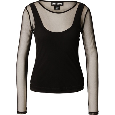DKNY Блуза черно, размер xs