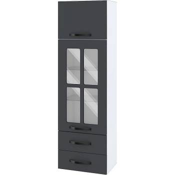 ИРИМ Горен кухненски шкаф Сити БФ-Карбон мат-11-101 40 см