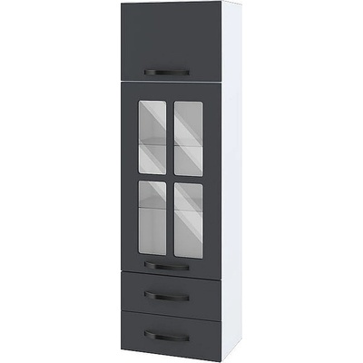 ИРИМ Горен кухненски шкаф Сити БФ-Карбон мат-11-101 40 см