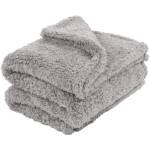 Tiseco Home Studio Плюшено одеяло в сиво, 130 x 170 cm Teddy - Tiseco Home Studio (3324TAUPE)