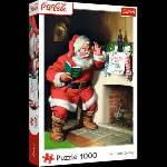 Trefl Puzzle - 1000 XMAS - Coca-Cola: Santa by the Fireplace - Trefl 10922