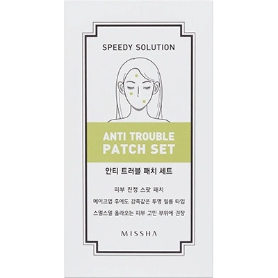MISSHA Speedy Solution Anti Trouble Patch Set - náplasti na problematickou pleť, 96ks