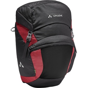 VAUDE Велосипедна дисага Vaude Ontour Back Bike bag - Black / Carmine - размер 46 l (510-6734-0211)