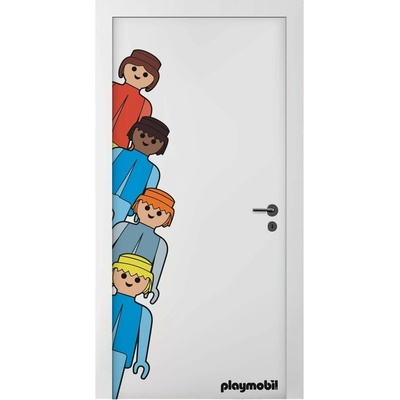 Samolepka na dvere 45x100 cm Puerta – Playmobil