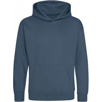 Just Hoods dětská mikina s klokankou Skipi letecká modrá