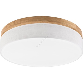 Brilagi - LED таванно осветително тяло BELLADONNA LED/36W/230V Ø 50 см бяло/дъб (BG2110)