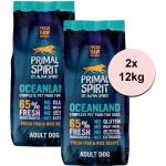 PRIMAL Spirit Dog 65% Oceanland Dog - океански риби 2 x 12кг