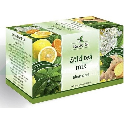 Mecsek Porciovaný mix zelených čajov citrus zázvor baza natur 20 ks