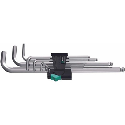 Wera imbus 950/9 Hex-Plus 1 chromované sada 9 dílů 022087