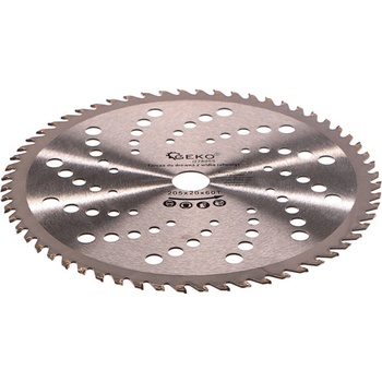 GEKO Kotouč pilový vidiový s otvory 205x20x60T