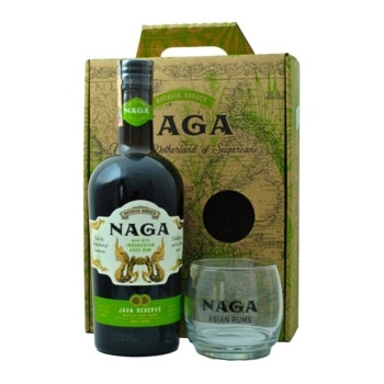 Naga Java Reserve 40% 0,7 l (dárčekové balenie 1 pohár)