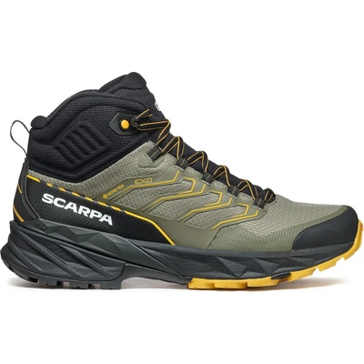 Scarpa Мъжки туристически обувки Scarpa Rush Mid 2 GTX Walking boots - Moss / Sulphur - размер 42 (EU) (019-0785-0215)