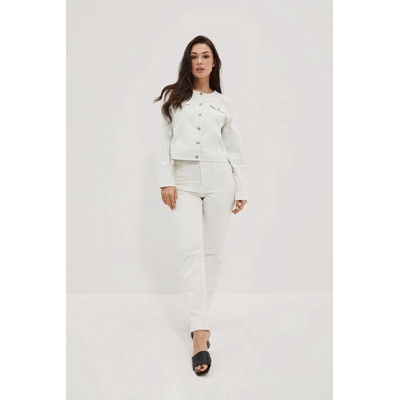 Moodo Дамски бели mom дънки Moodo Moodo | Byal | ЖЕНИ | XS