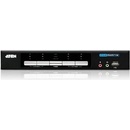Aten CM-0264 KVM přepínač 2x4-port DVI/HDMI KVMP USB switch, audio, kombo kabely