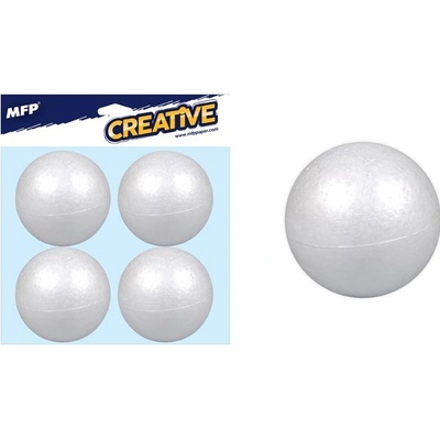 MFP guľa 8cm 4ks hladká