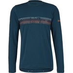 Zimtstern Мъжка фланелка с дълъг ръкав за колоездене Zimtstern Trailflowz Shirt L/S Longsleeve - French Navy (216-2543-0112)