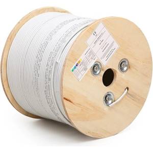 KELine STP кабел CAT. 6A 500m AWG23 (550 MHz), LSOH без халогени Евроклас Dca KE550HS23/1E-DCA (KE550HS23/1E-DCA)