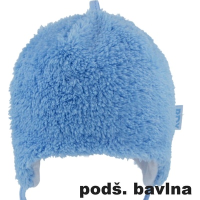 RDX bavlněná vázací čepice modrá