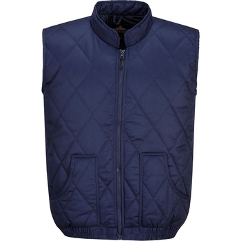 Portwest glasgow s412 / Ватиран елек - тъмносин 4xl (s412nar4xl)