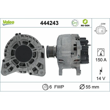 Alternátor VALEO 444243