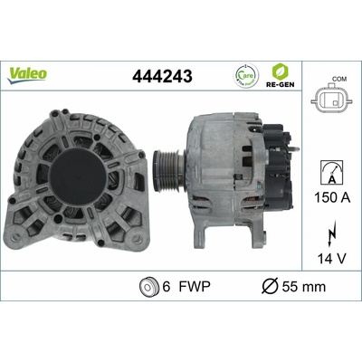 Alternátor VALEO 444243