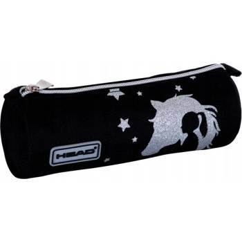 Astra Ученически цилиндричен несесер, Head, Сребърна мечта, 22 х 8 х 8 см (AS505023062)