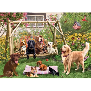 Cobble Hill - Puzzle Doggie Daycare - 500 piese