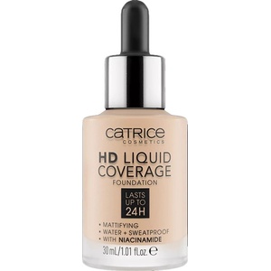 Catrice Фон дьо тен HD Liquid Coverage, 010 Light Beige, 30 ml - ozone