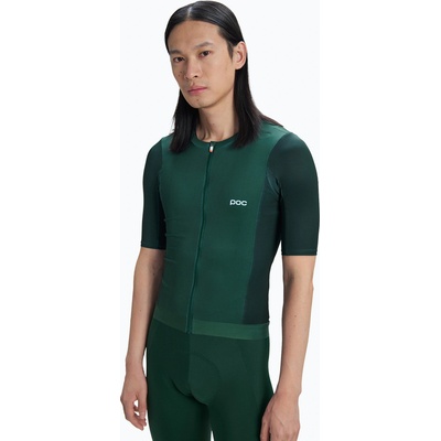 POC Мъжка тениска за колоездене POC Cadence Jersey pargasite green