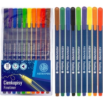 Astra Pen Liner 0,4mm 10ks mix farieb 202023002